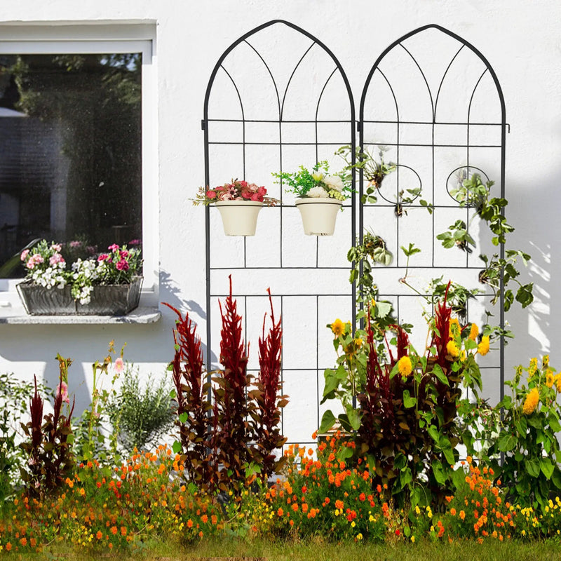 4 Pack Metal Garden Trellis by HouseOfZazla