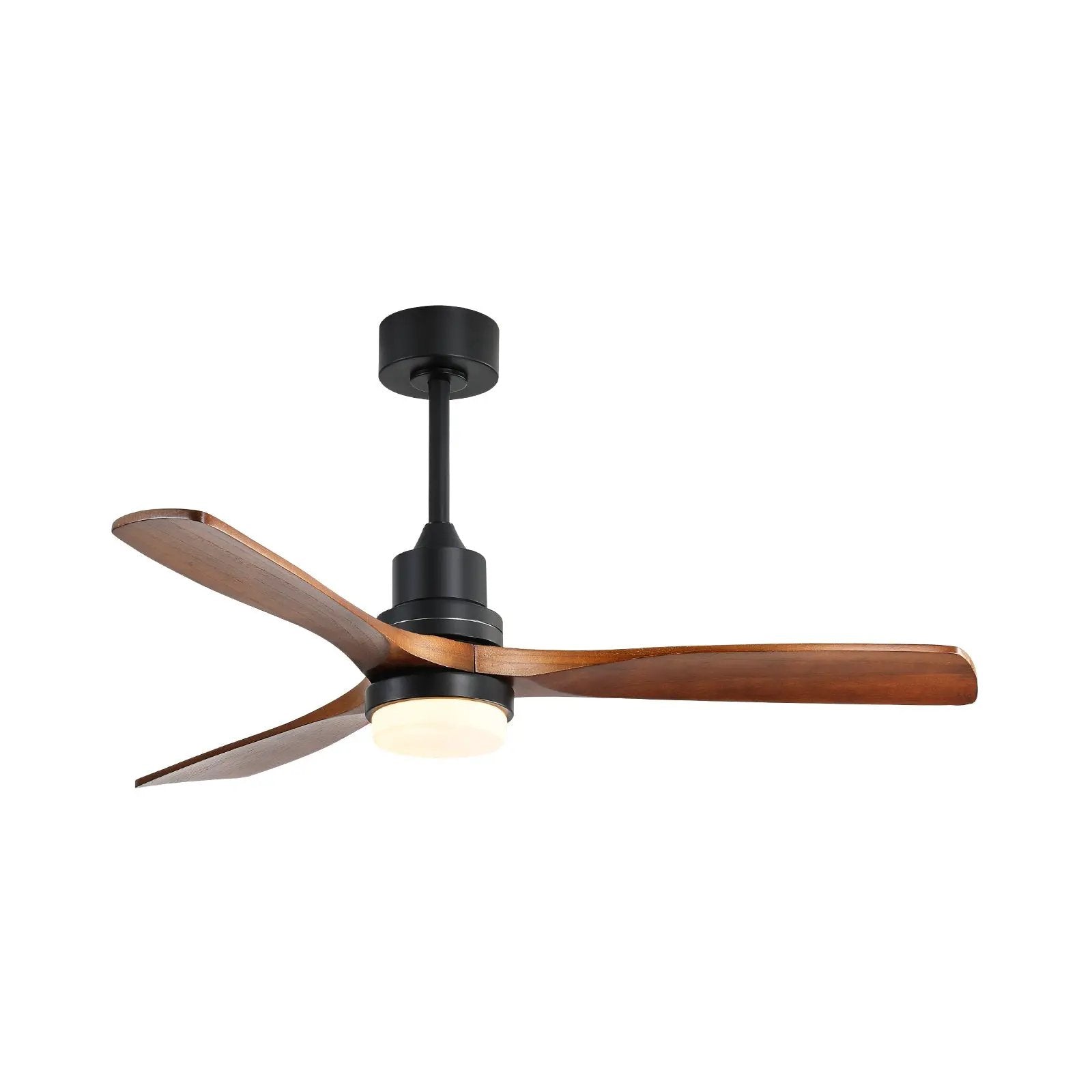 52 Inch Indoor Ceiling Fan with Dimmable LED Light and Remote Control by HouseOfZazla