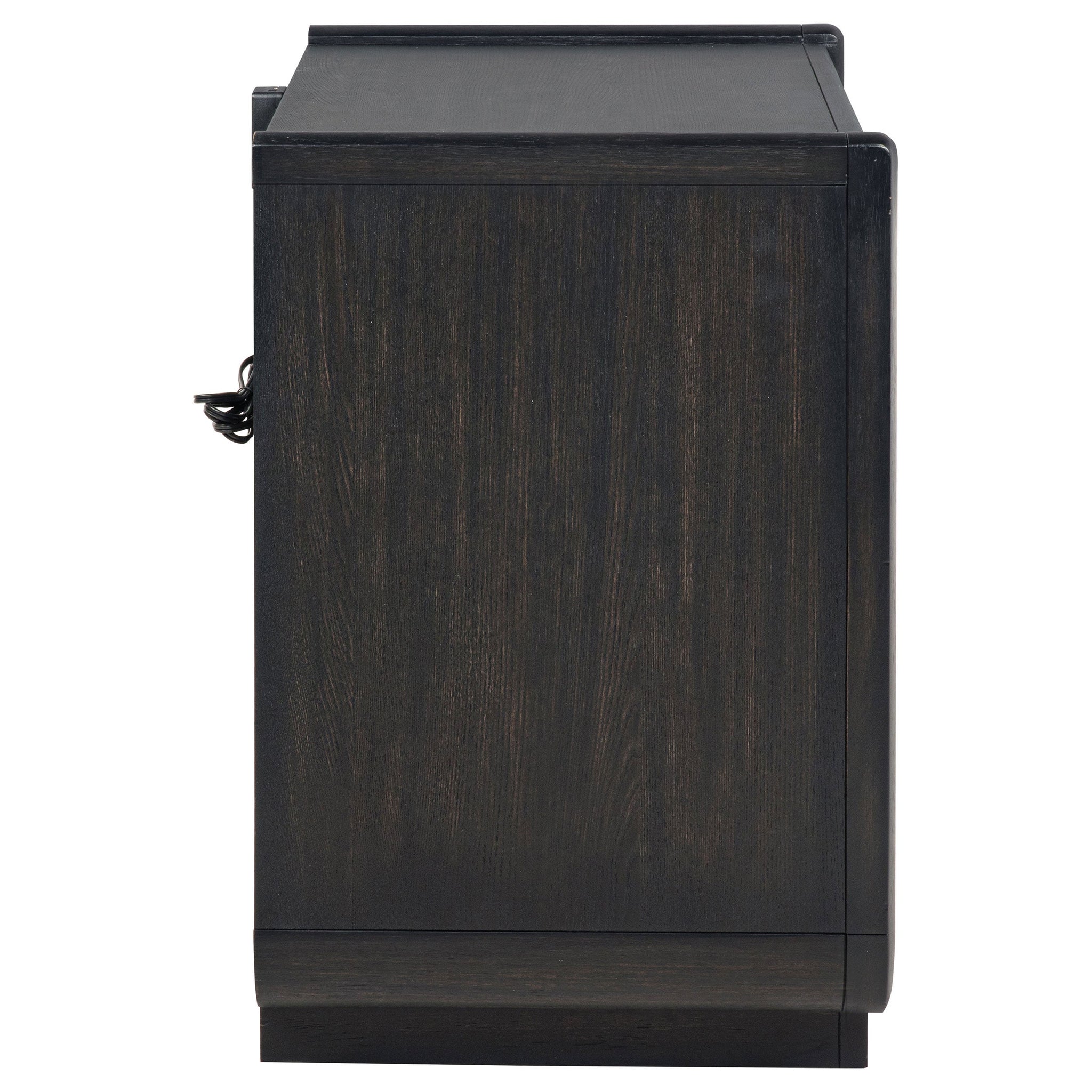 Bangor Burnished Nightstand by HouseOfZazla