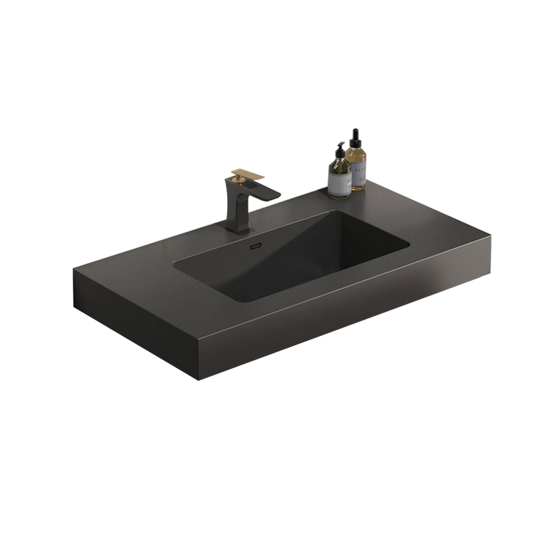 BB02-30-109 Integrated Engineered Solid Surface Basin Matt by HouseOfZazla