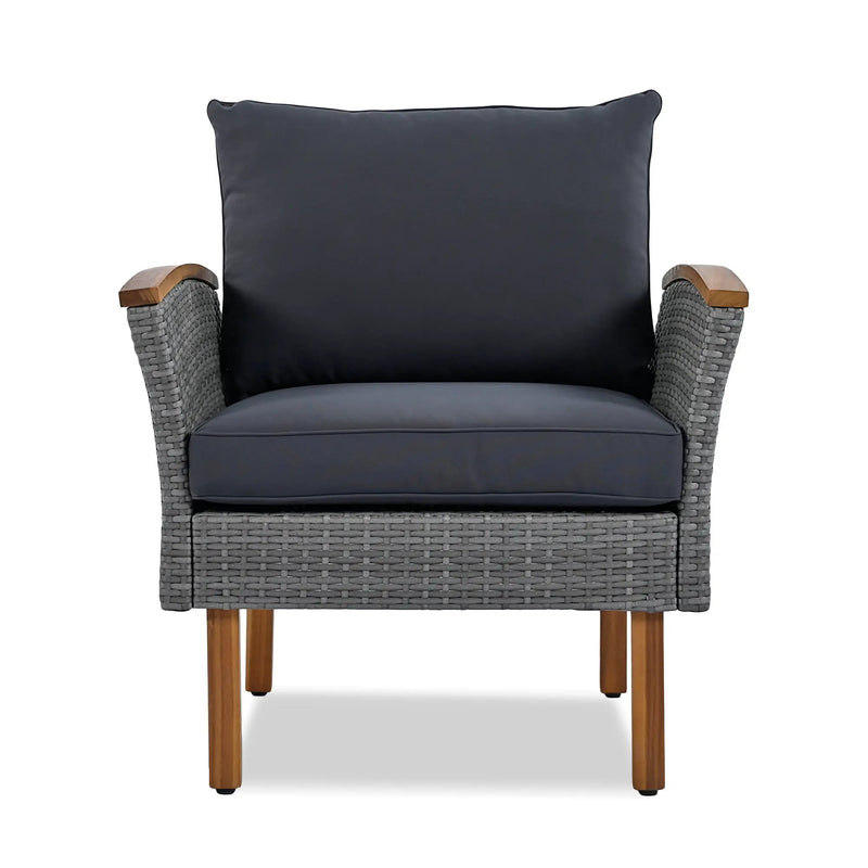 9-Piece Patio Rattan Furniture Set by HouseOfZazla