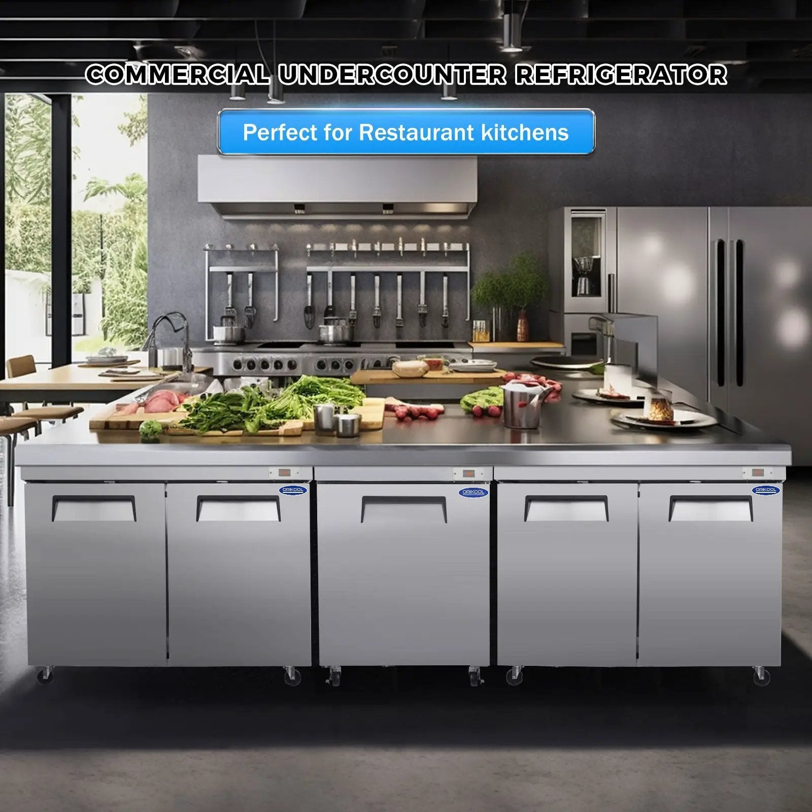 Orikool 29 In Commercial Undercounter Refrigerators by HouseOfZazla
