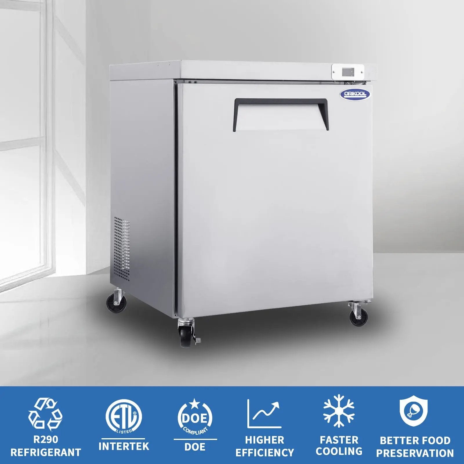 Orikool 29 In Commercial Undercounter Refrigerators by HouseOfZazla