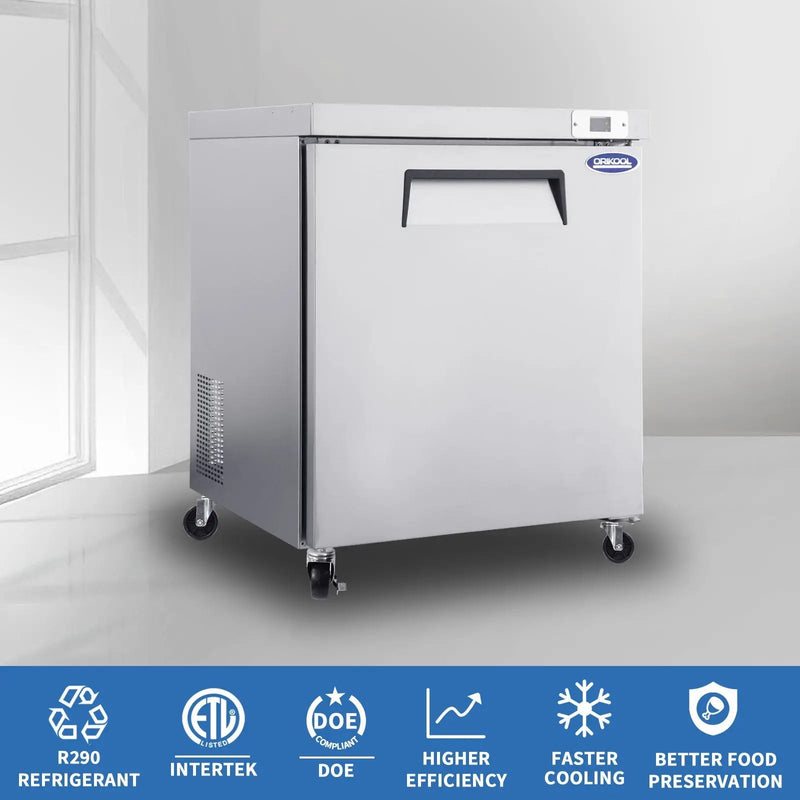 Orikool 29 In Commercial Undercounter Refrigerators by HouseOfZazla