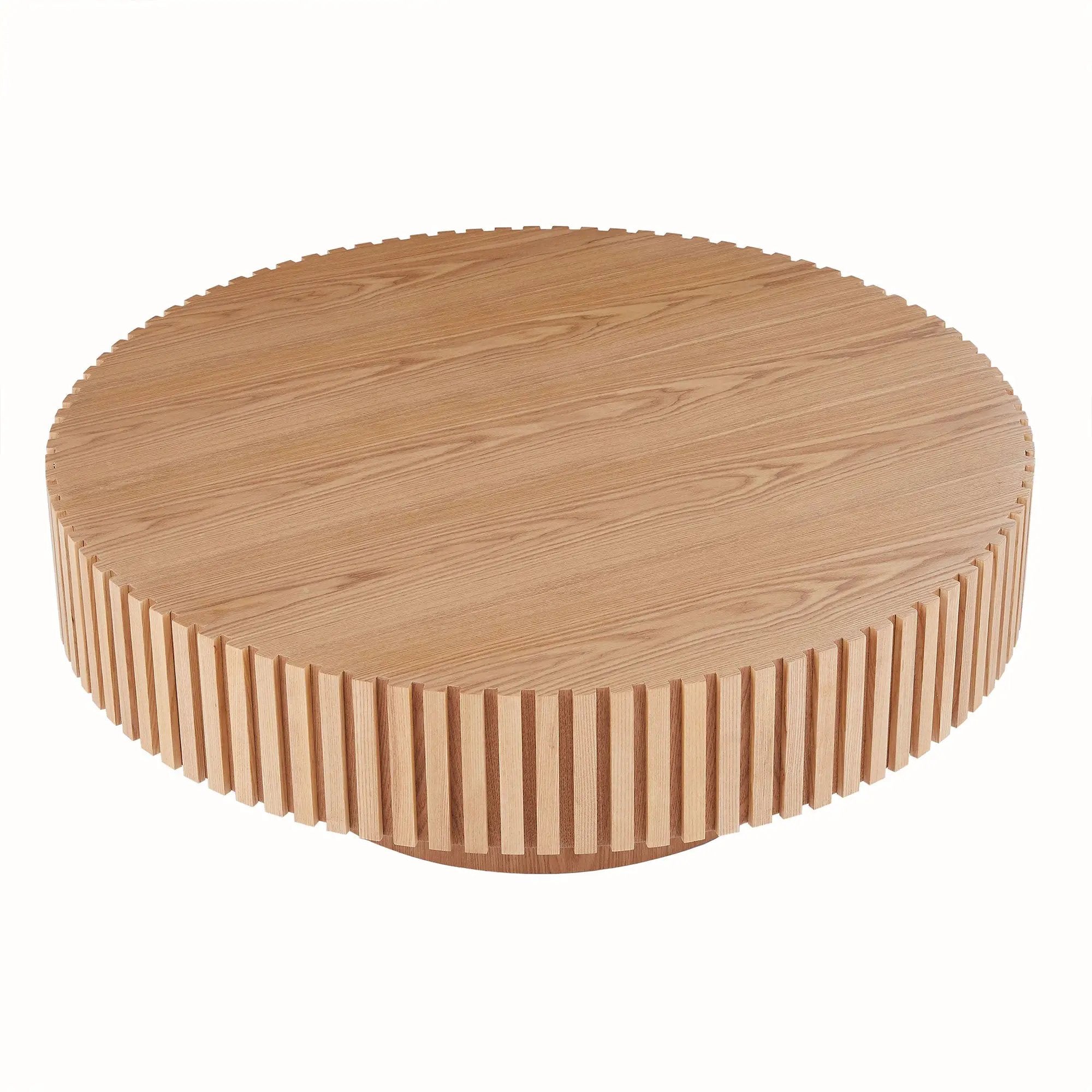 Natural Wood Coffee Table by HouseOfZazla