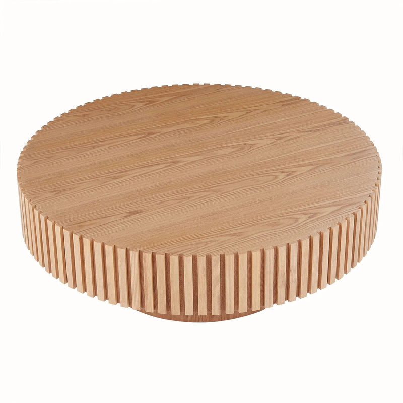 Natural Wood Coffee Table by HouseOfZazla