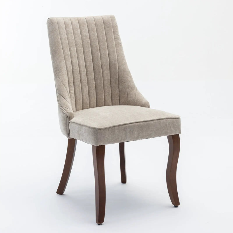 Rayon Cloth Flocking High Back Dining Chair by HouseOfZazla