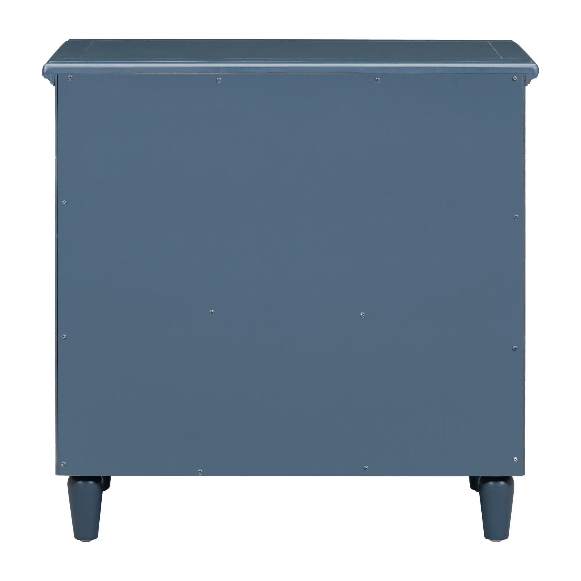 U_STYLE 28'' Pine Wood Nightstand with 3 Drawers by HouseOfZazla