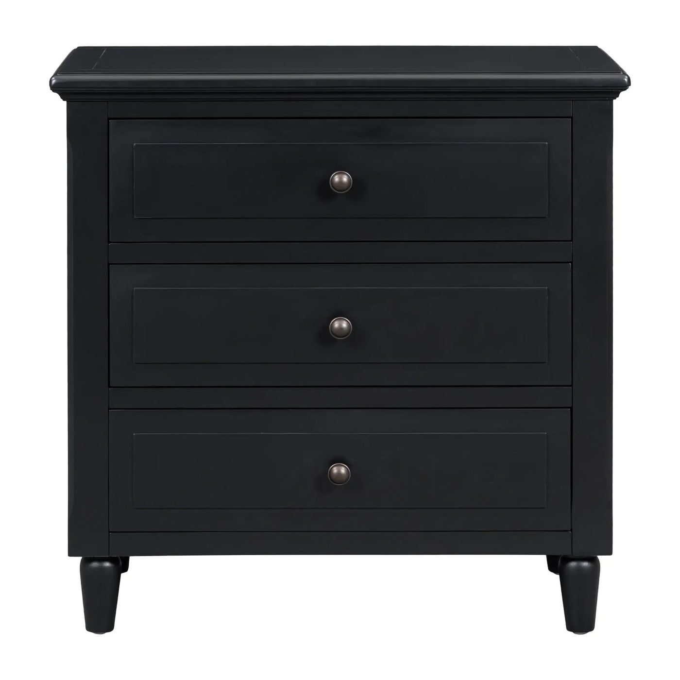 U Style 28" Painted Nightstand with 3 Drawers by HouseOfZazla