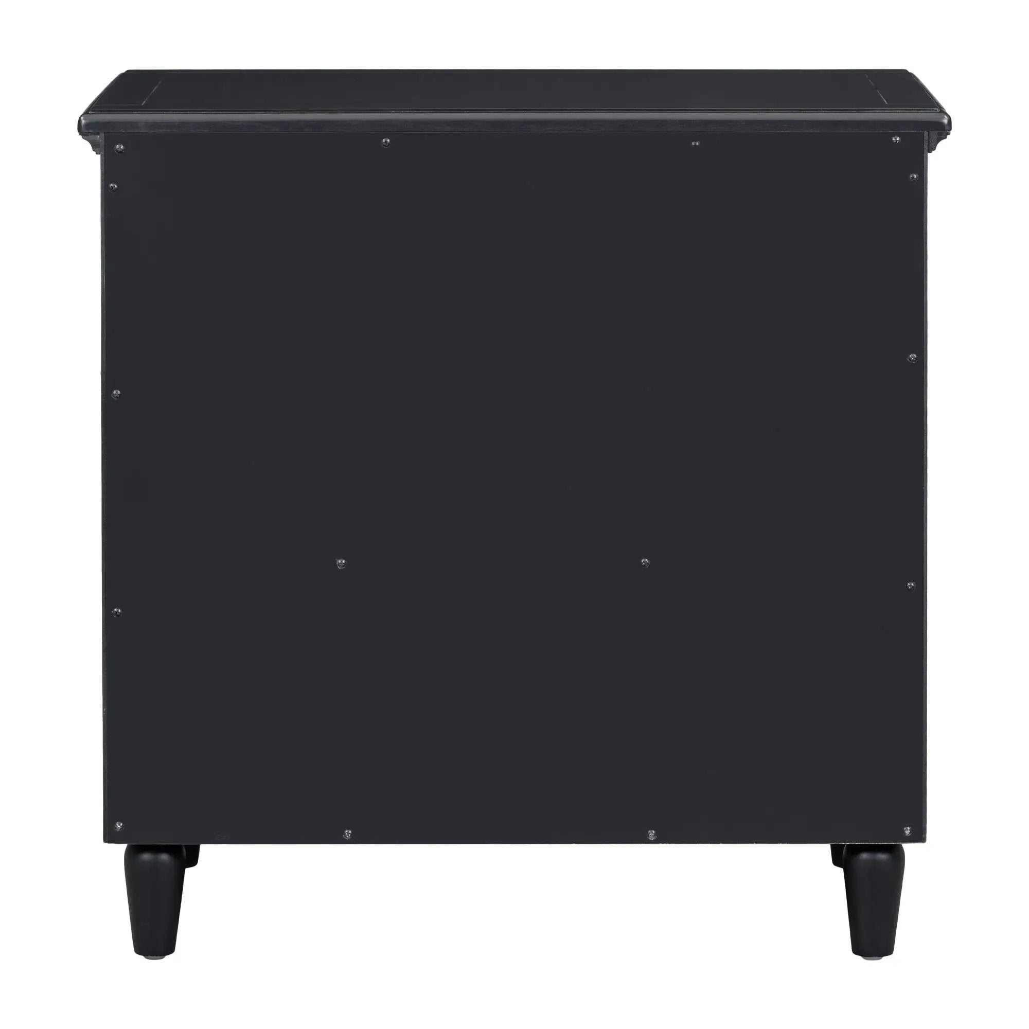 U Style 28" Painted Nightstand with 3 Drawers by HouseOfZazla