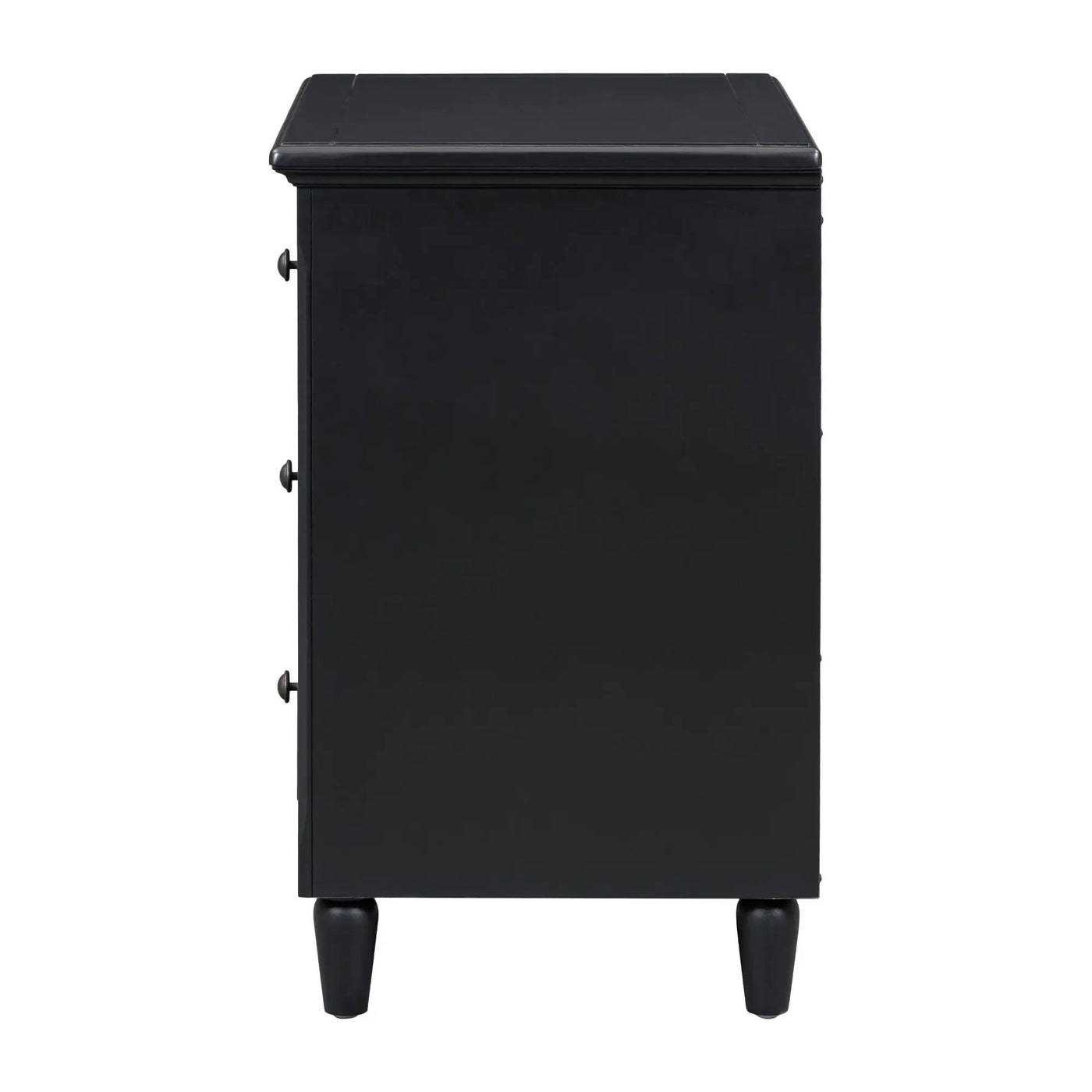 U Style 28" Painted Nightstand with 3 Drawers by HouseOfZazla