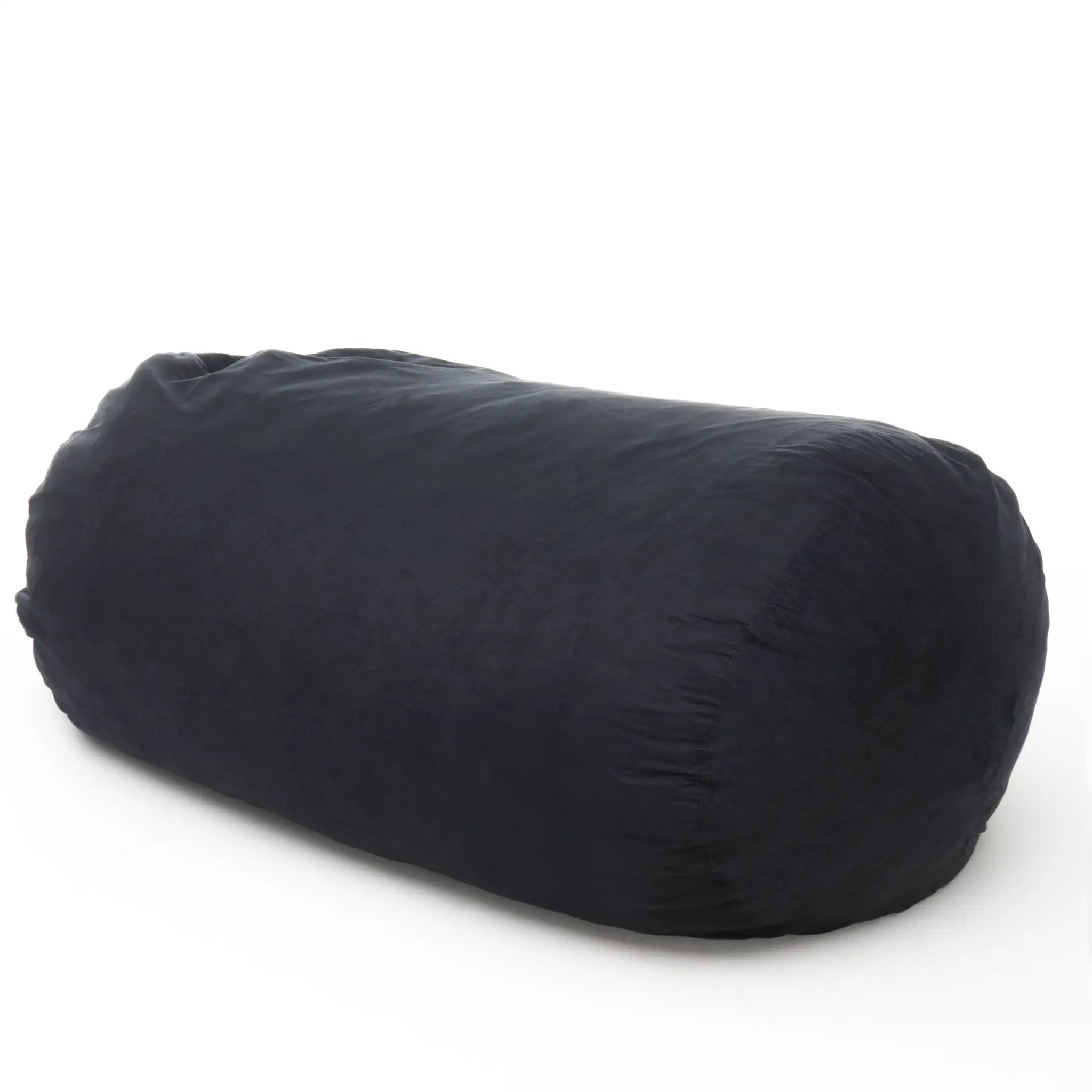 Lara 6.5 Foot Suede Cylindrical Bean Bag by HouseOfZazla