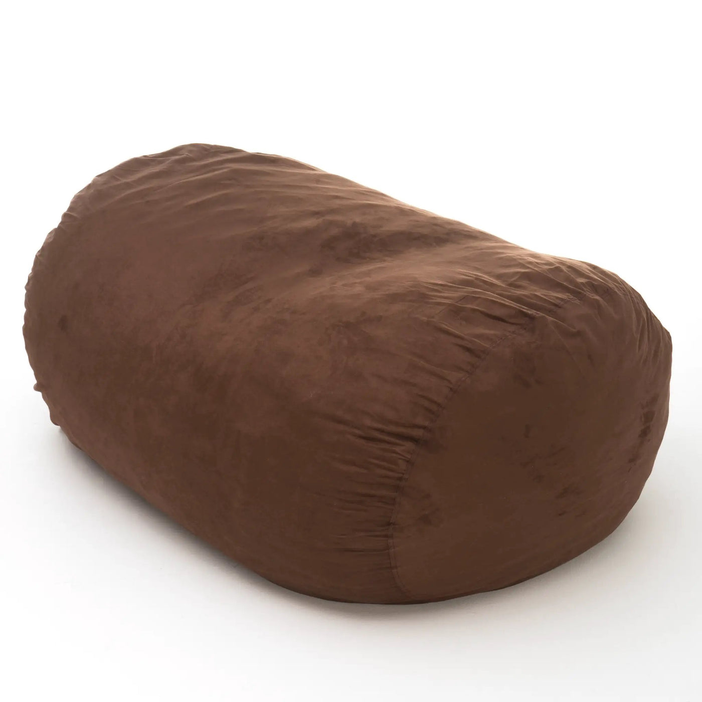 Nest 6.5 Foot Cylindrical Suede Bean Bag by HouseOfZazla