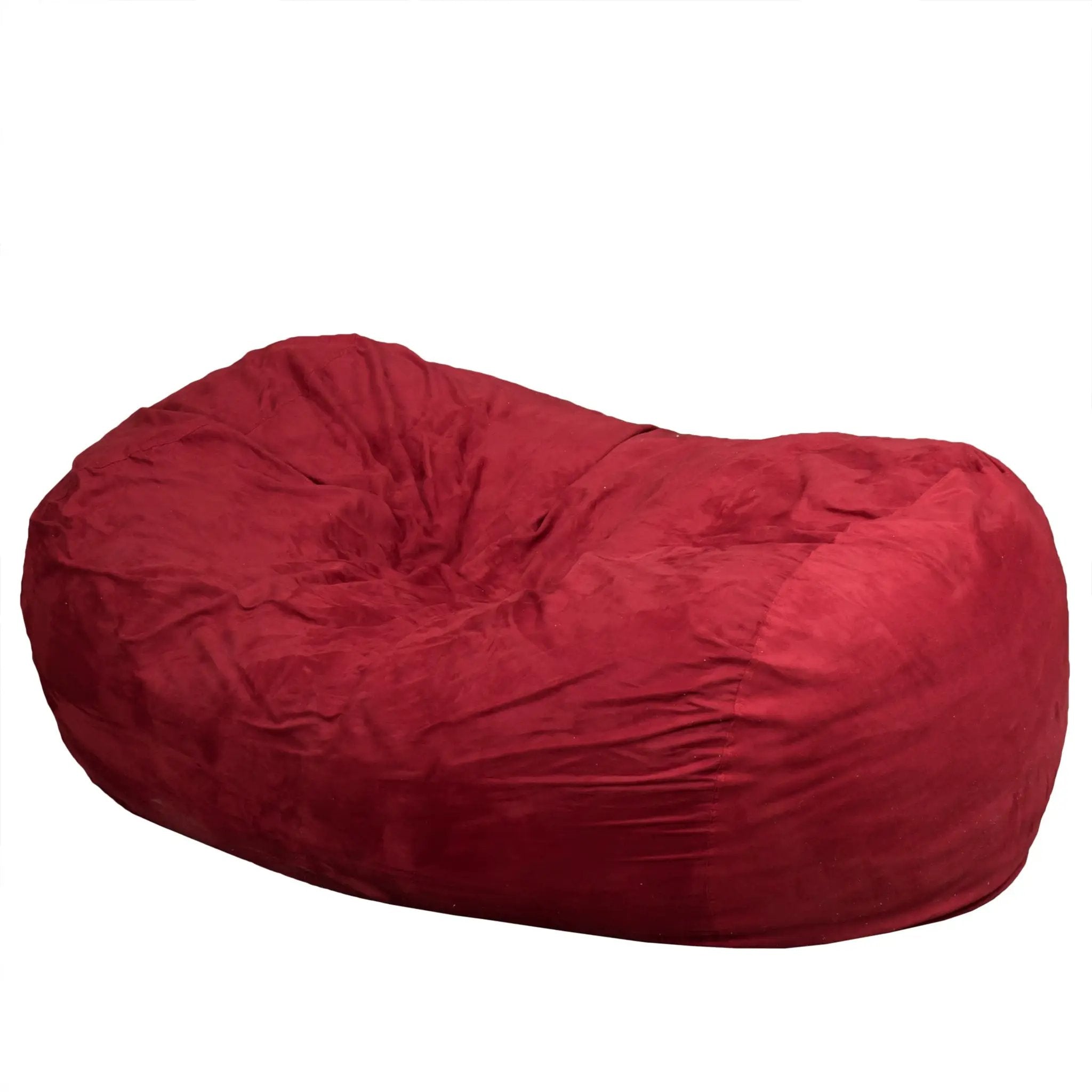 Firefly 6.5 Foot Suede Cylindrical Bean Bag by HouseOfZazla
