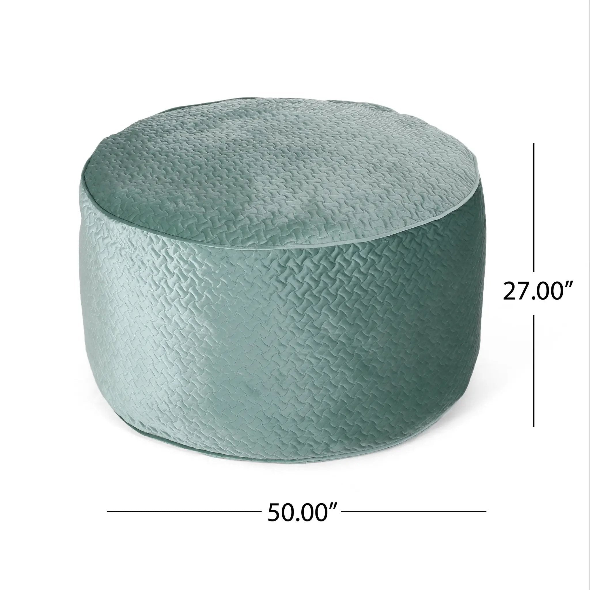 Borroco 4 Foot Short Cylindrical Bean Bag by HouseOfZazla
