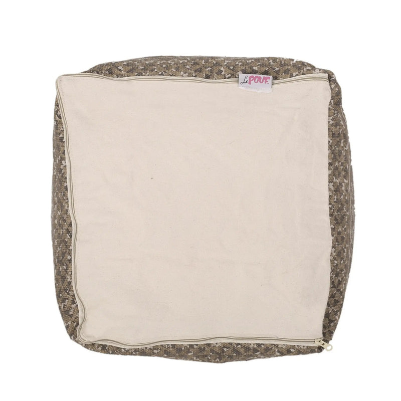 Ceasar Handcrafted Square Pouf by HouseOfZazla