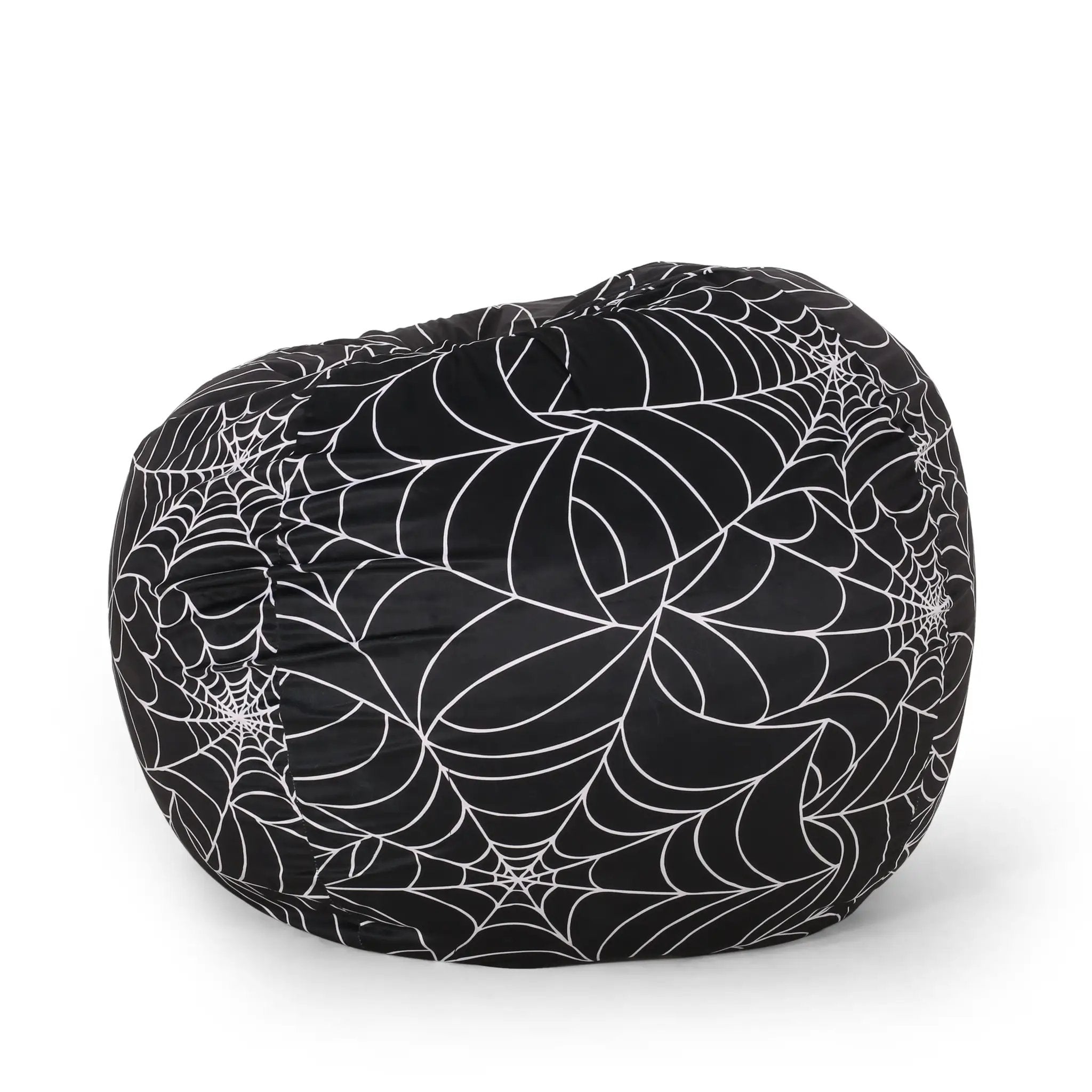 Spiderweb 3 Foot Halloween Bean Bag by HouseOfZazla