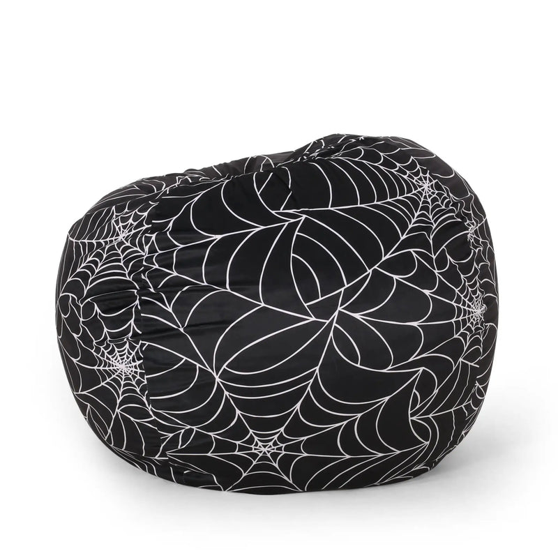 Spiderweb 3 Foot Halloween Bean Bag by HouseOfZazla