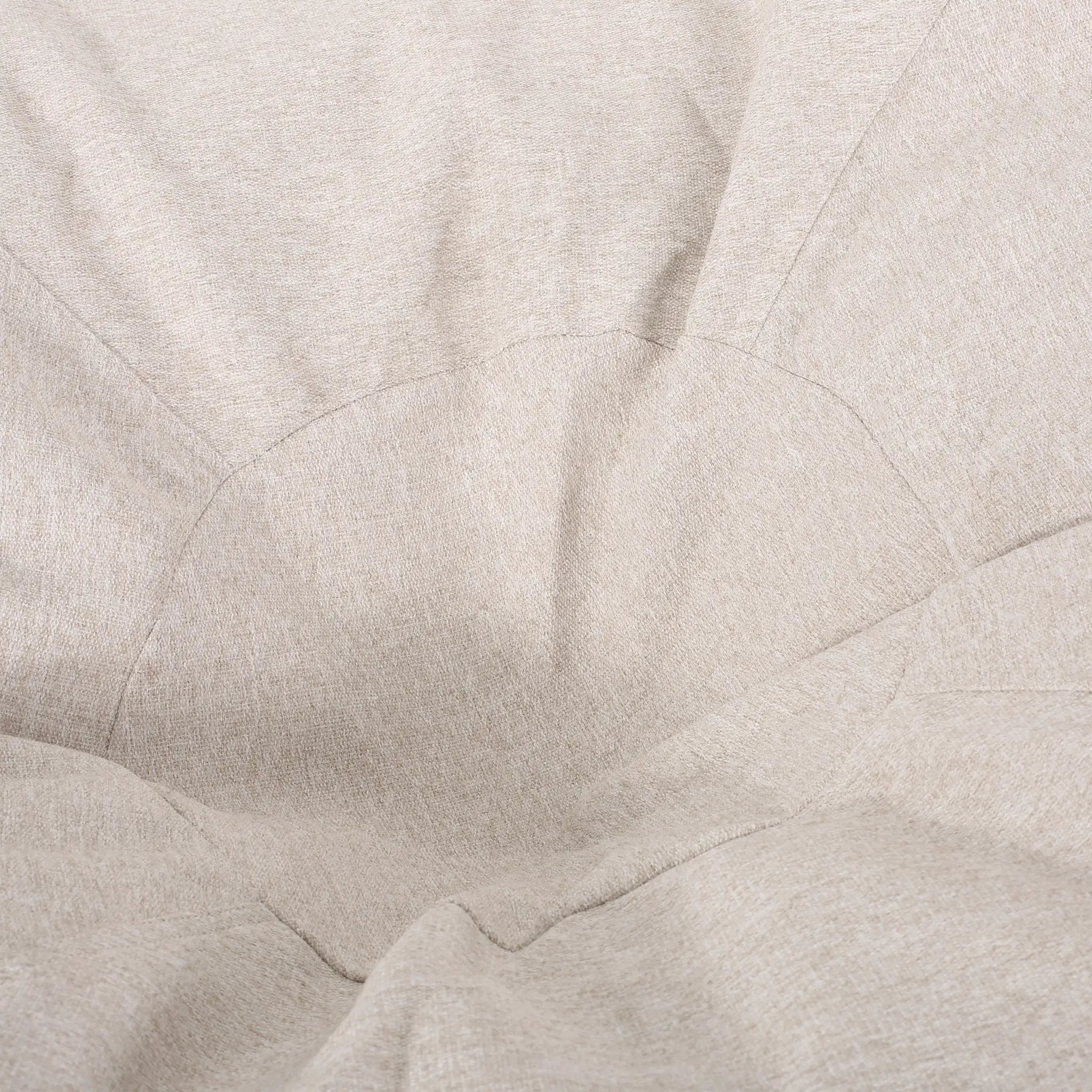 Bohemio 5 Foot Rounded Bean Bag, Striped by HouseOfZazla