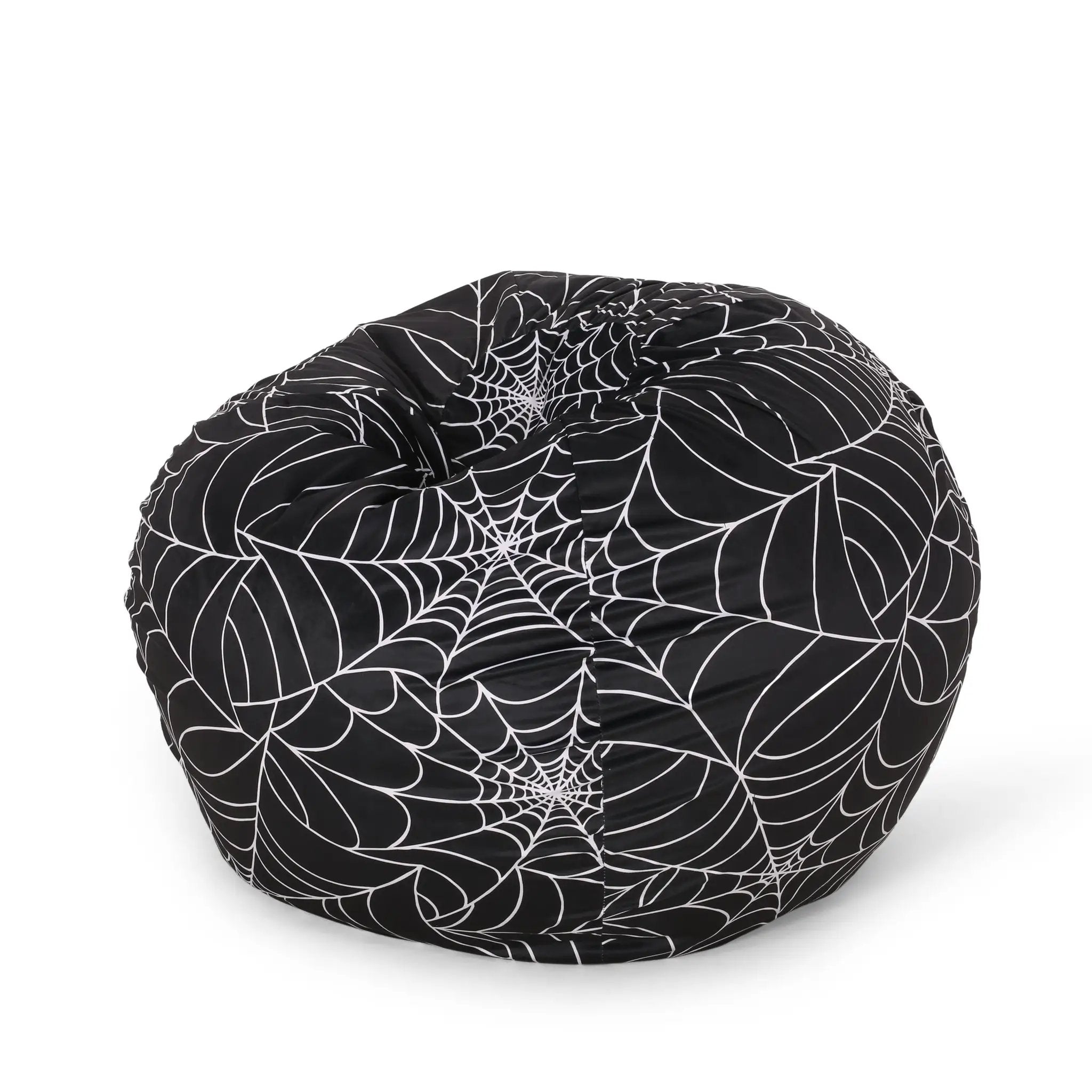 Spiderweb 3 Foot Halloween Bean Bag by HouseOfZazla
