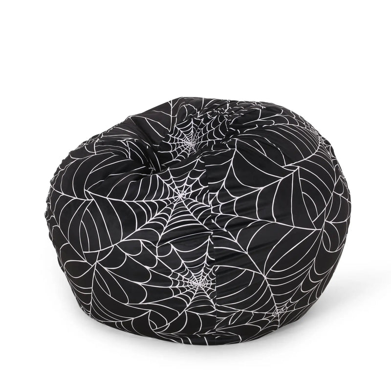 Spiderweb 3 Foot Halloween Bean Bag by HouseOfZazla