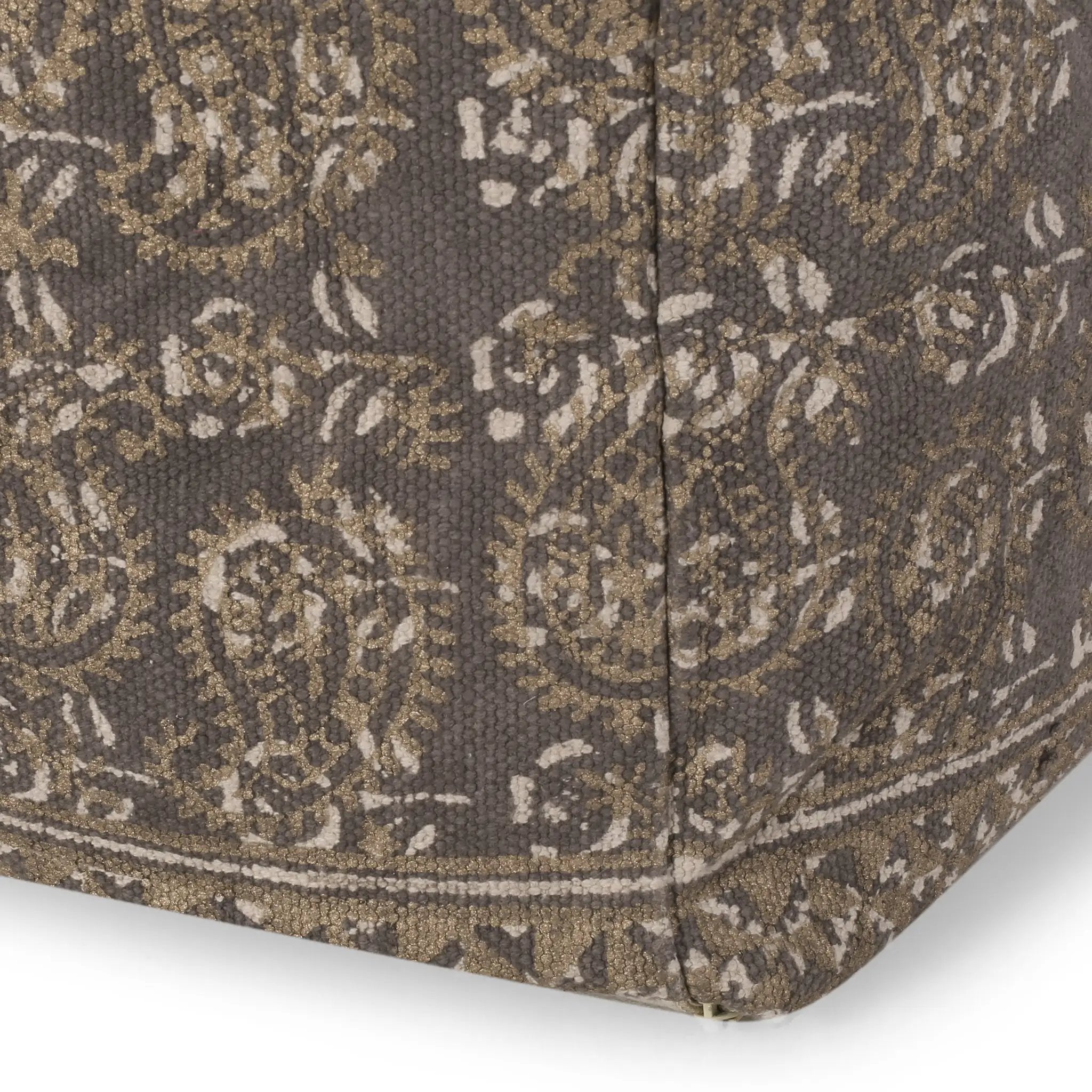 Ceasar Handcrafted Square Pouf by HouseOfZazla