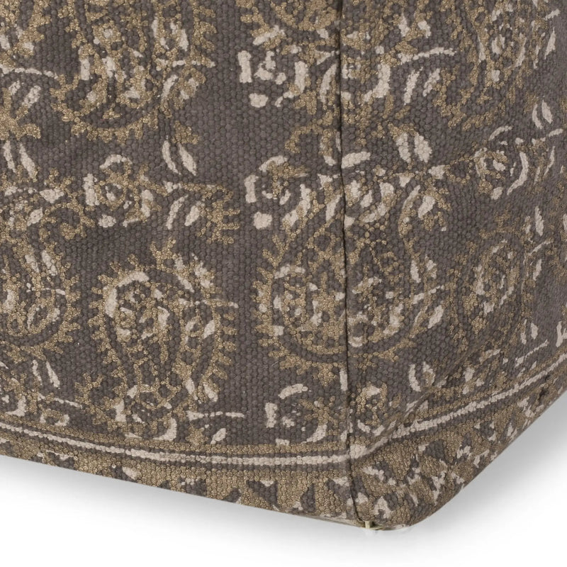 Ceasar Handcrafted Square Pouf by HouseOfZazla