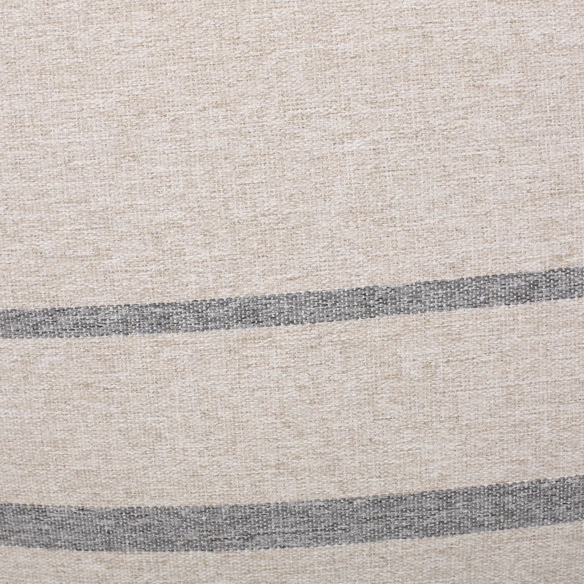 Bohemio 5 Foot Rounded Bean Bag, Striped by HouseOfZazla