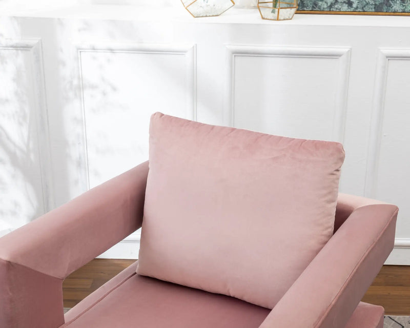 Lenola Contemporary Upholstered Accent Arm Chair by HouseOfZazla