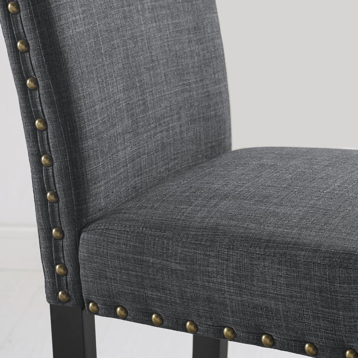 Eleanor Upholstered Dining Chairs with Nailhead Trim - Set of 2 by HouseOfZazla