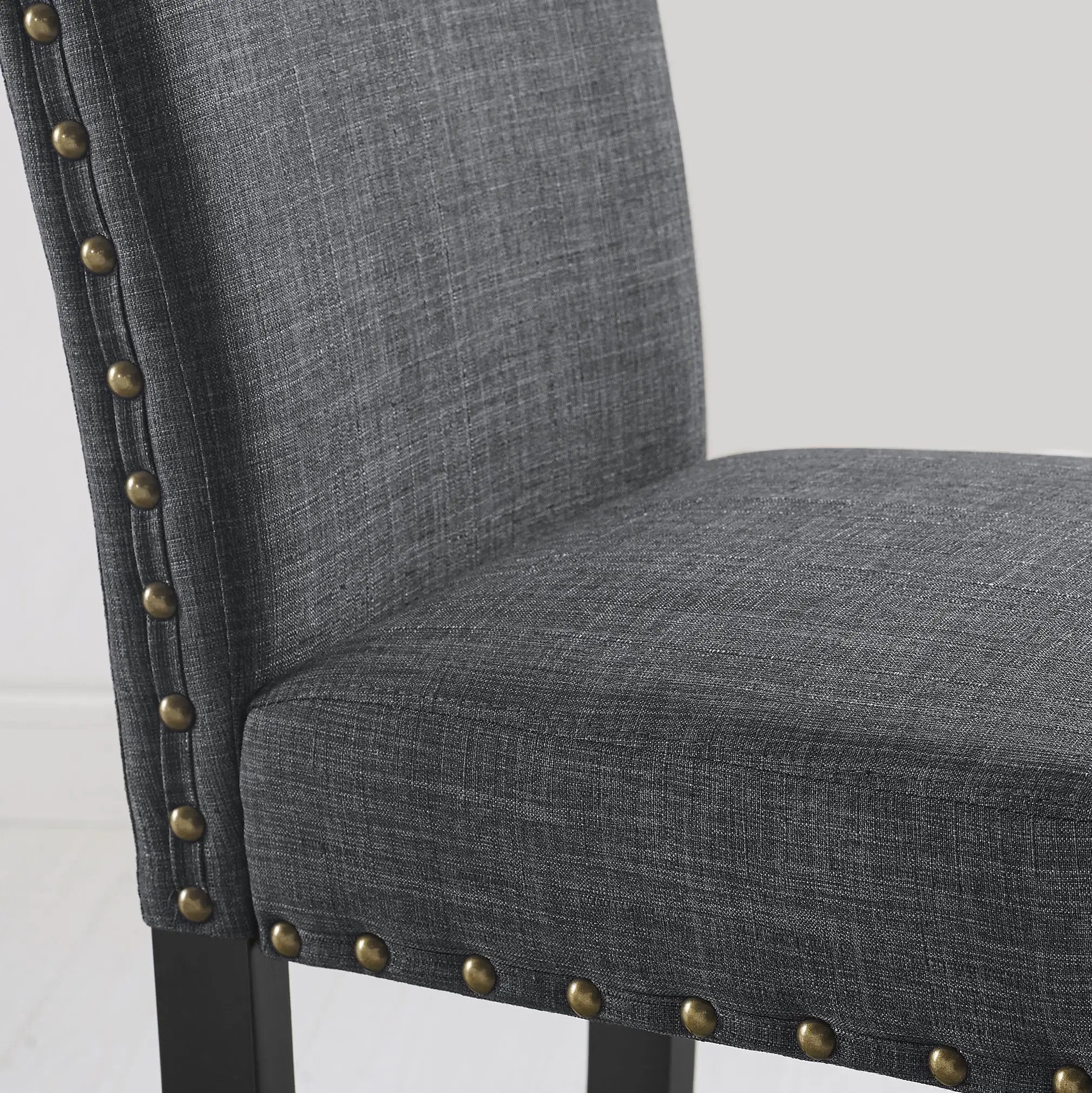 Eleanor Upholstered Dining Chairs with Nailhead Trim - Set of 2 by HouseOfZazla