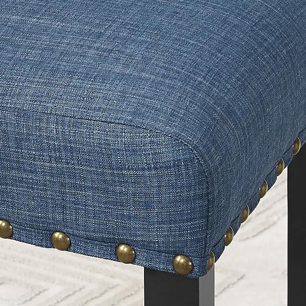 Eleanor Upholstered Dining Chairs with Nailhead Trim - Set of 2 by HouseOfZazla