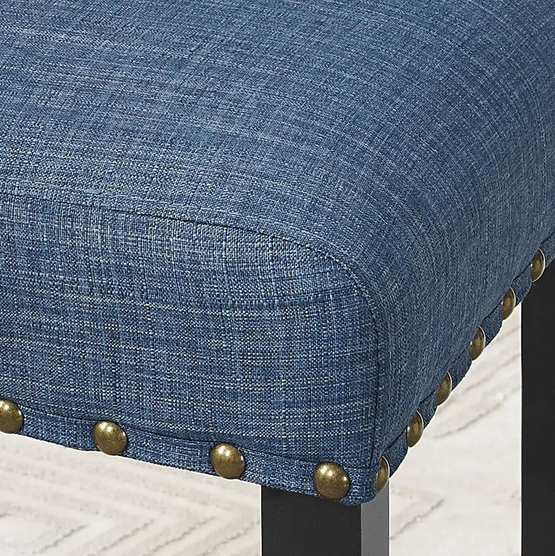 Eleanor Upholstered Dining Chairs with Nailhead Trim - Set of 2 by HouseOfZazla