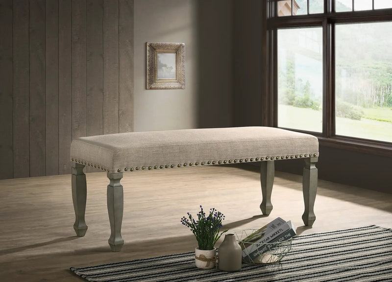 Breda Antique Bench by HouseOfZazla