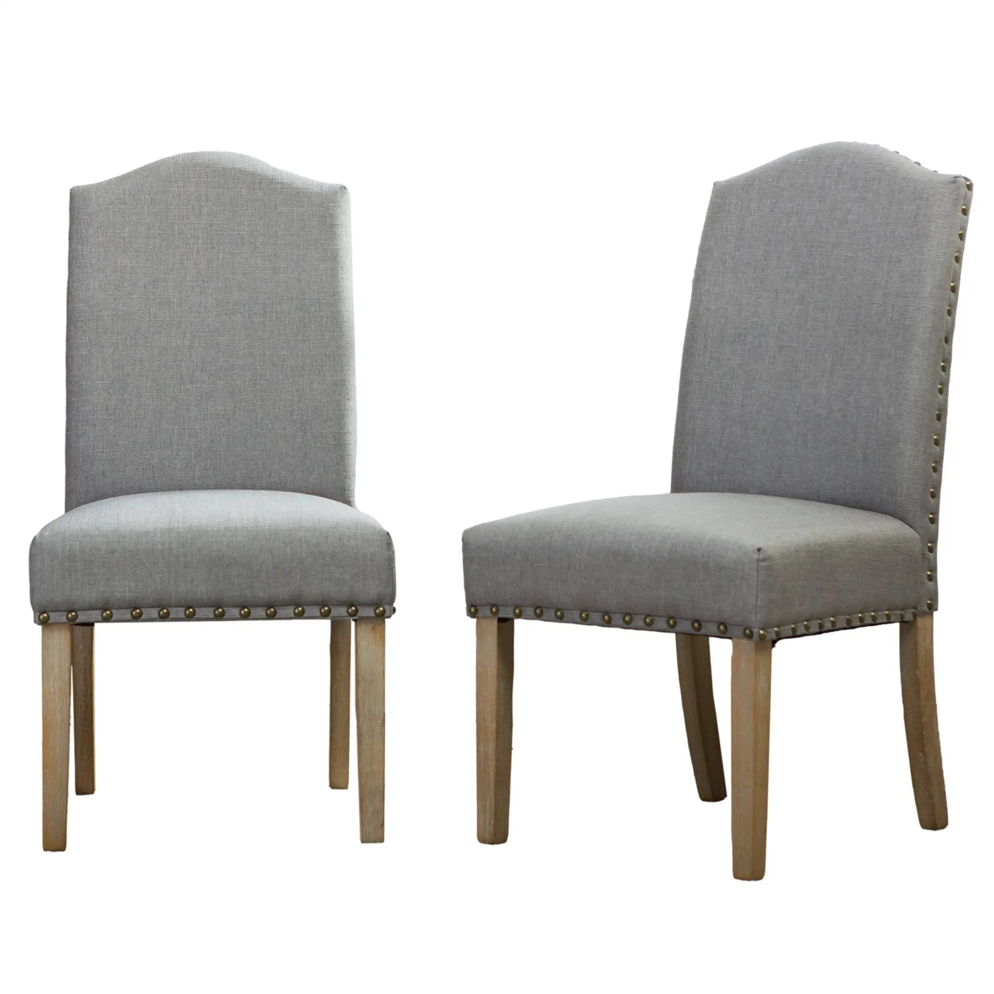 Mod Urban Style Solid Wood Nailhead Dining Chairs by HouseOfZazla