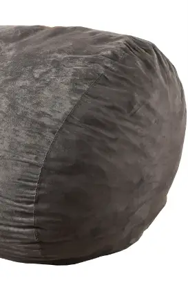 Nest 6.5 Foot Cylindrical Suede Bean Bag by HouseOfZazla