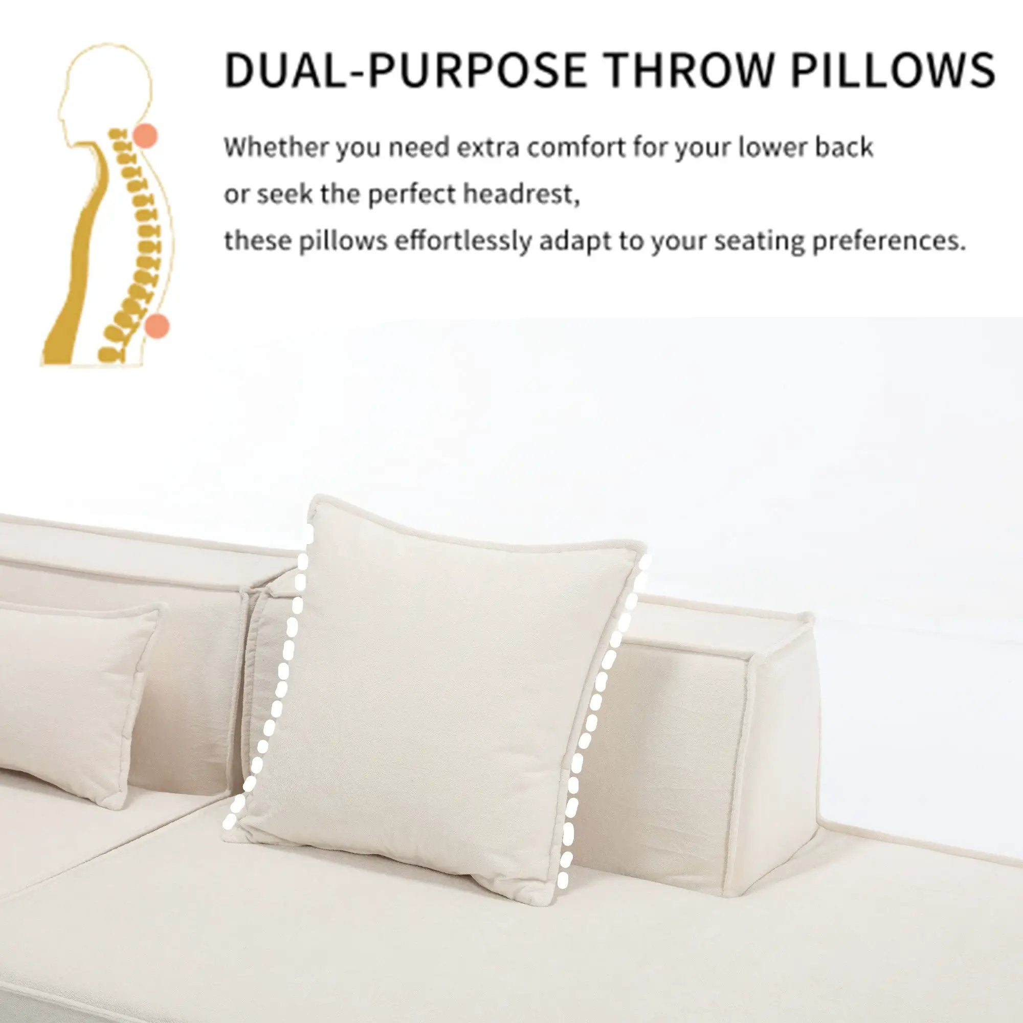 Modular Combination Living Room Sofa Set by HouseOfZazla
