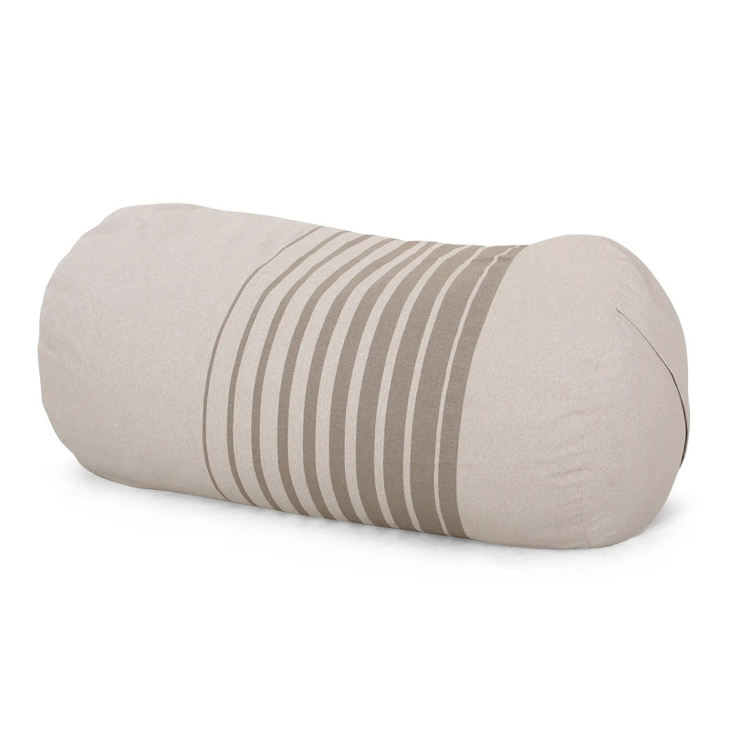 Zeon 6.5 Foot Striped Cylindrical Bean Bag by HouseOfZazla