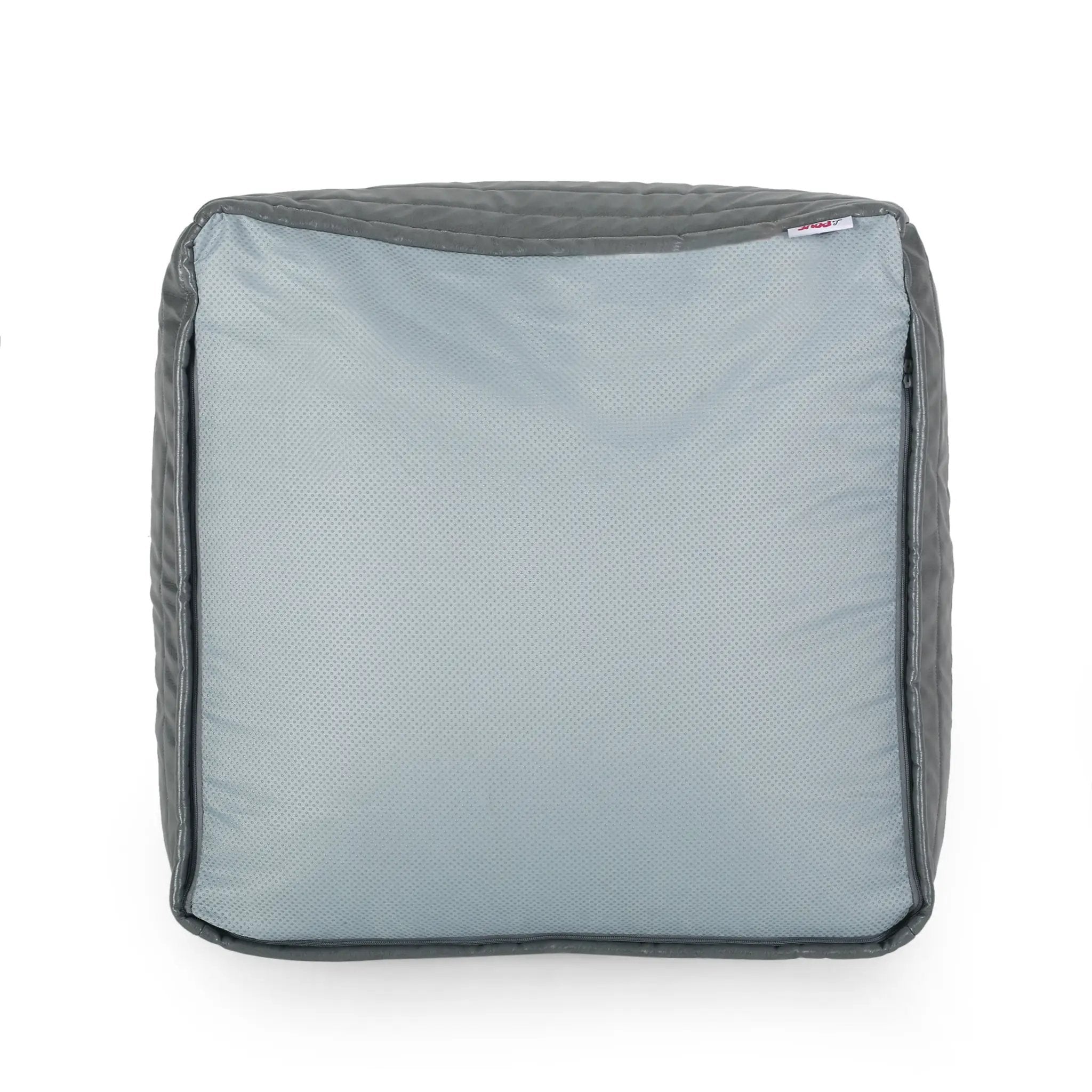 Bambo Faux Leather Rectangle Pouf by HouseOfZazla