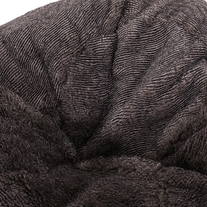 Vida 3 Foot Rounded Faux Fur Bean Bag by HouseOfZazla