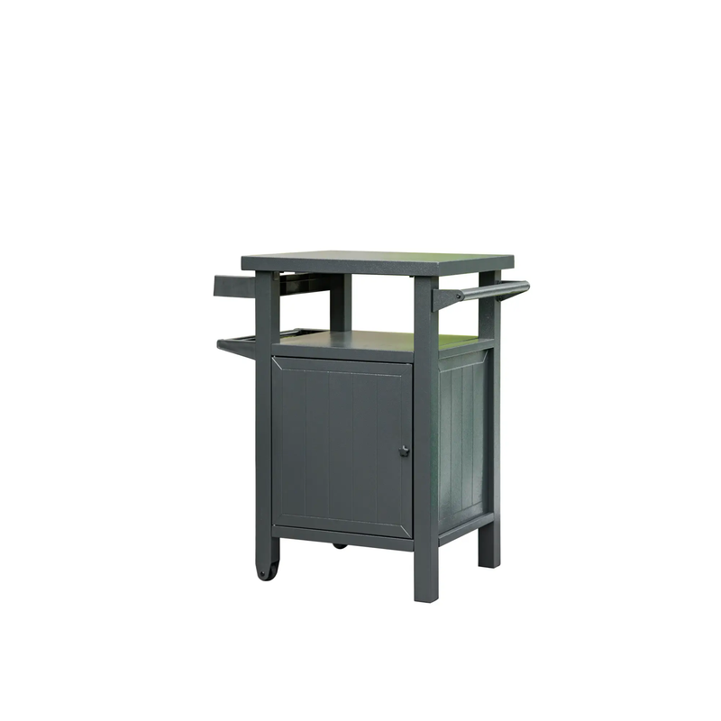 Grill Carts Outdoor with Storage and Wheels by HouseOfZazla