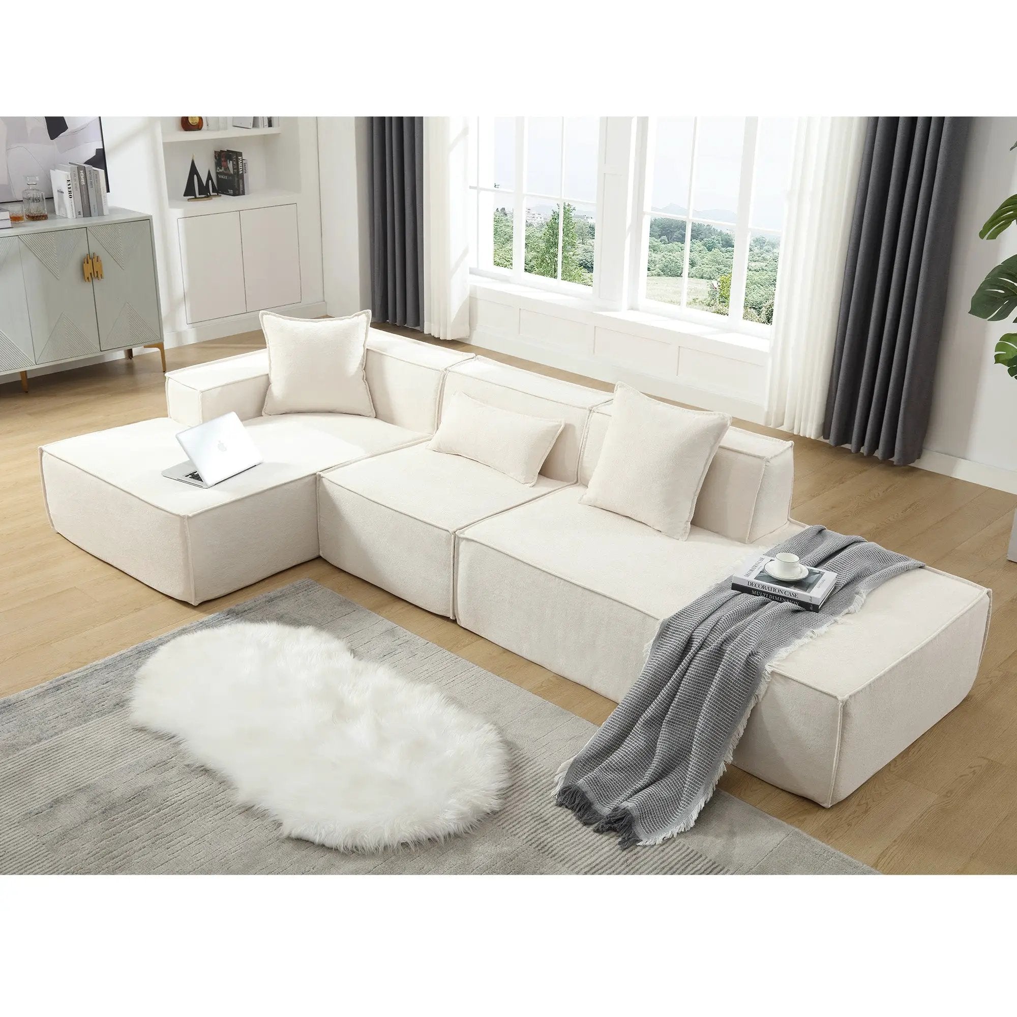 Modular Combination Living Room Sofa Set by HouseOfZazla