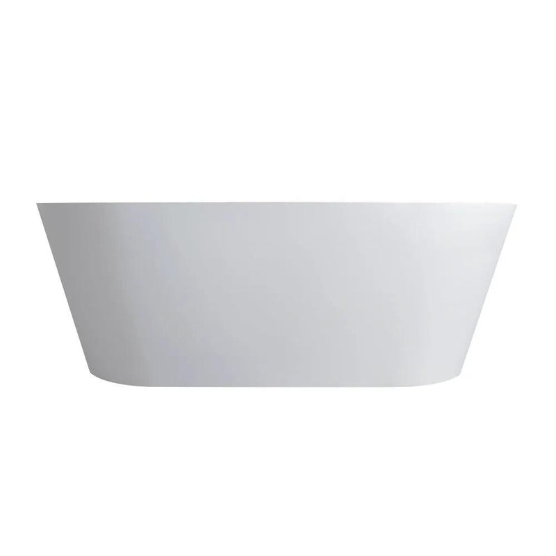 65 Inch Freestanding Solid Surface Soaking Bathtub by HouseOfZazla