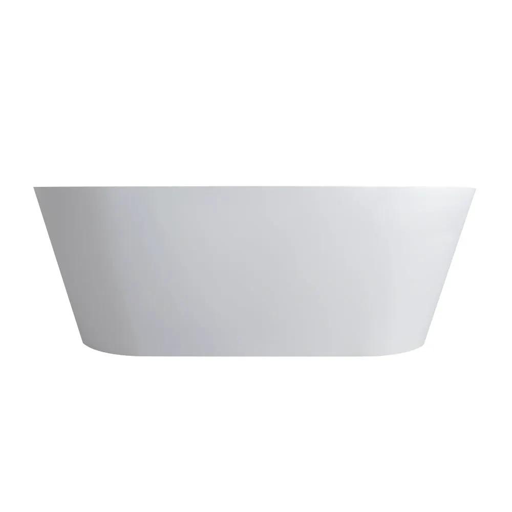 59 Inch Freestanding Solid Surface Soaking Bathtub by HouseOfZazla