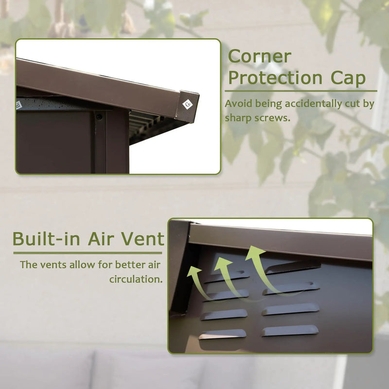 Outdoor Storage Shed 6x4 FT by HouseOfZazla