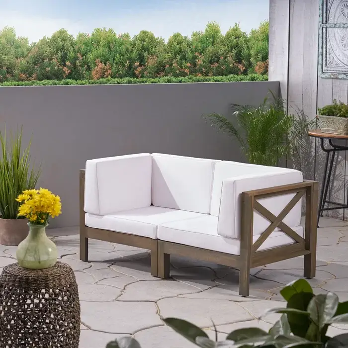 Brava X-Back Loveseat by HouseOfZazla