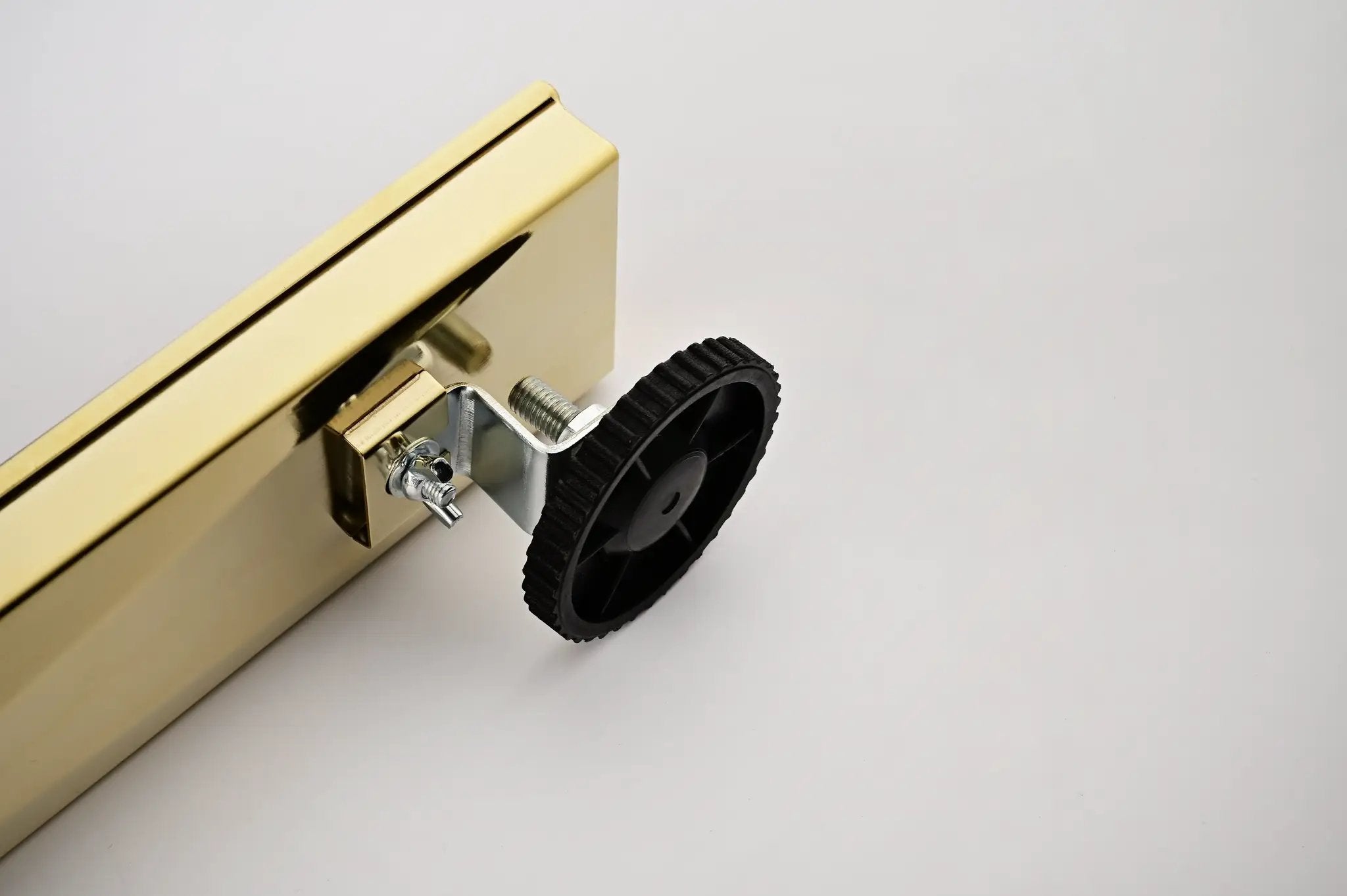 24 Inches Linear Shower Drain with Removable Quadrato Pattern Grate by HouseOfZazla