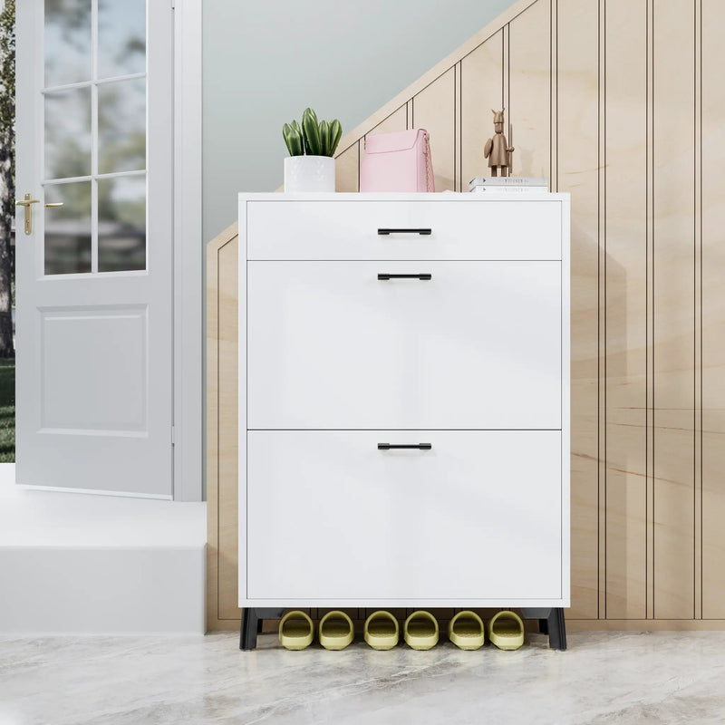 Shoe Storage Cabinet for Entryway by HouseOfZazla