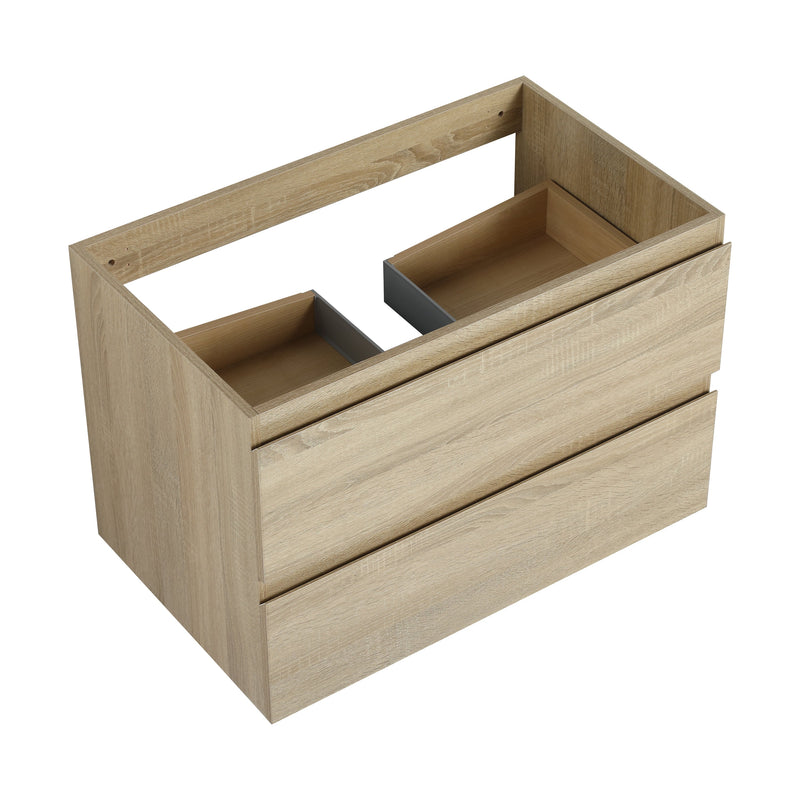 30" Wall-Mounted Bathroom Vanity Cabinet by HouseOfZazla
