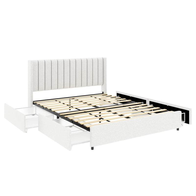 Anda Queen Size Bed by HouseOfZazla